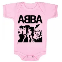 Body Bebê Infantil roupa criança Abba banda rock antiga - Foto 4