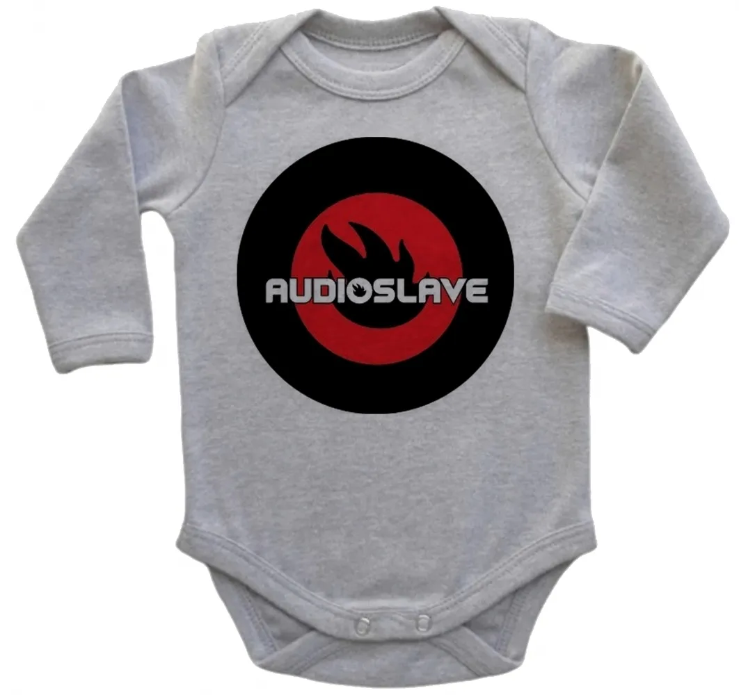 Body Bebê Infantil roupa criança audioslave banda rock antiga