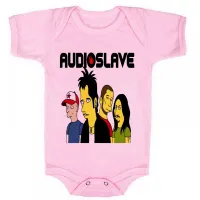Body Bebê Infantil roupa criança audioslave simpsons banda rock - Foto 4