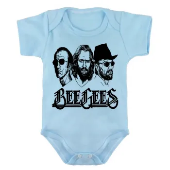 Body Bebê Infantil roupa criança Beegees banda rock antiga - Foto 2