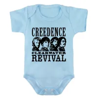Body Bebê Infantil roupa criança creedence banda rock antiga - Foto 2