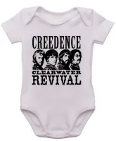 Body Bebê Infantil roupa criança creedence banda rock antiga - Foto 3