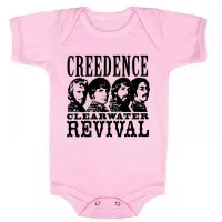 Body Bebê Infantil roupa criança creedence banda rock antiga - Foto 4