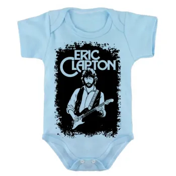 Body Bebê Infantil roupa criança eric clapton rock guitarra - Foto 2