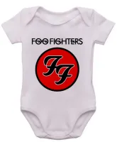 Body Bebê Infantil roupa criança foo fighters banda rock - Foto 3