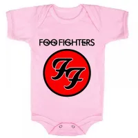 Body Bebê Infantil roupa criança foo fighters banda rock - Foto 4