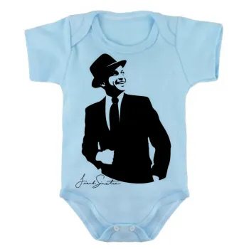 Body Bebê Infantil roupa criança frank Sinatra cantor classico - Foto 2