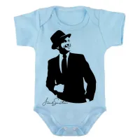 Body Bebê Infantil roupa criança frank Sinatra cantor classico - Foto 2