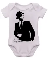 Body Bebê Infantil roupa criança frank Sinatra cantor classico - Foto 3