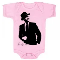 Body Bebê Infantil roupa criança frank Sinatra cantor classico - Foto 4