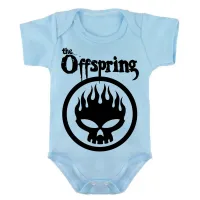 Body Bebê Infantil roupa criança Offspring banda rock antiga - Foto 2