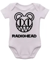 Body Bebê Infantil roupa criança Radiohead creep banda rock - Foto 3