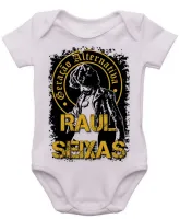 Body Bebê Infantil roupa criança Raul Seixas rock musica cantor - Foto 3