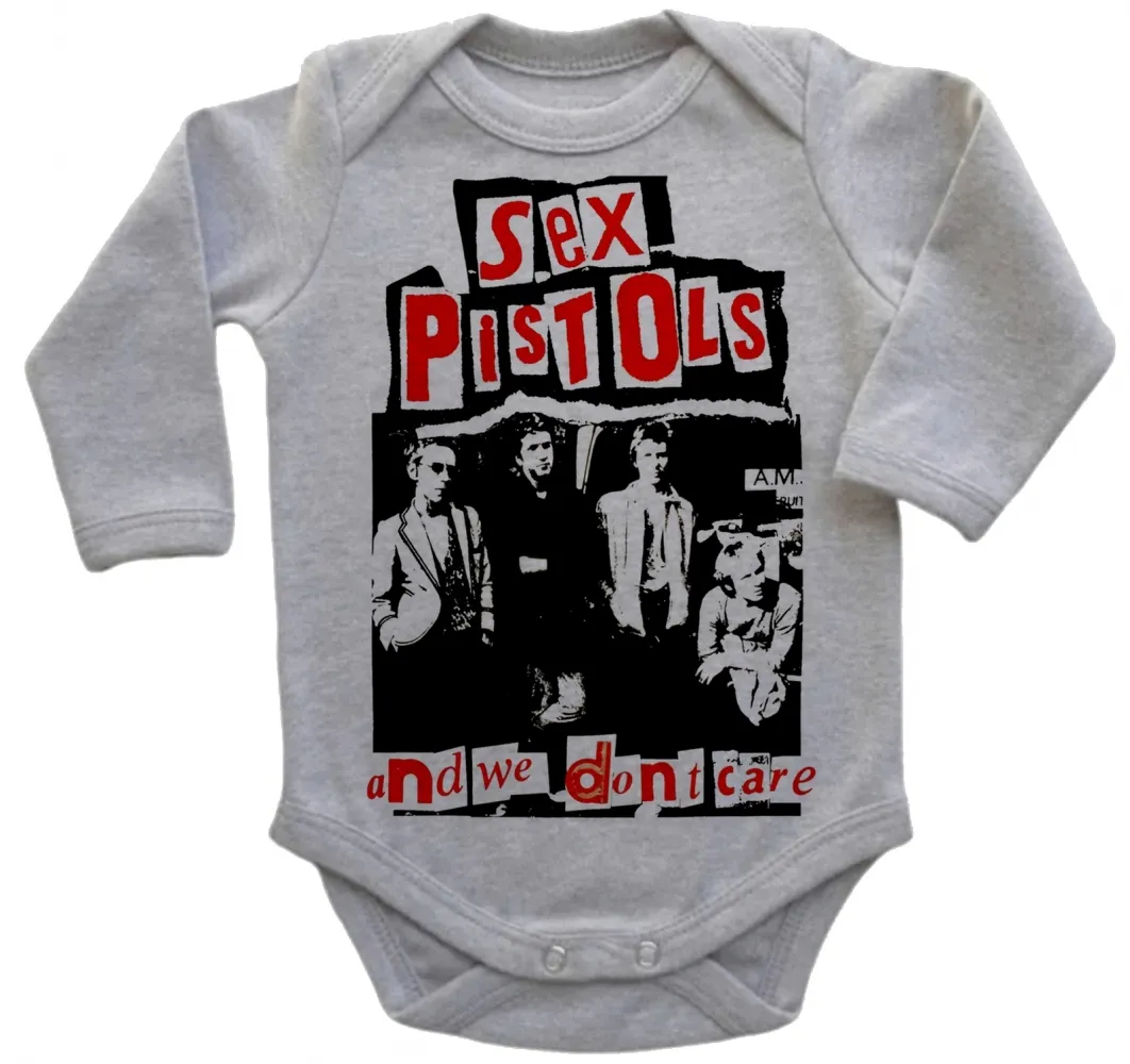 Body Bebê Infantil roupa criança sex pistols banda rock antiga