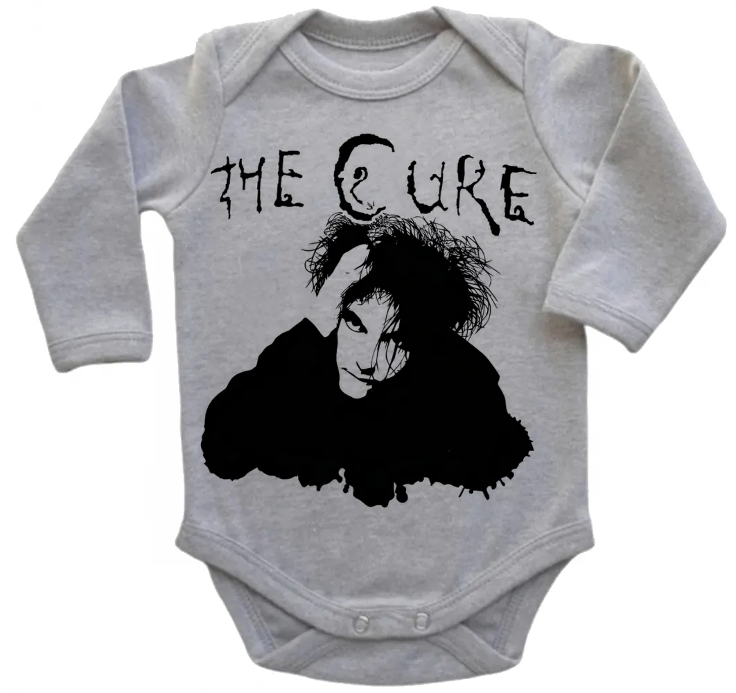 Body Bebê Infantil roupa criança The cure banda rock antiga