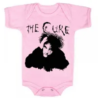 Body Bebê Infantil roupa criança The cure banda rock antiga - Foto 4