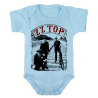Body Bebê Infantil roupa criança ZZ top banda rock antiga - Foto 2