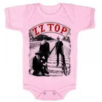 Body Bebê Infantil roupa criança ZZ top banda rock antiga - Foto 4