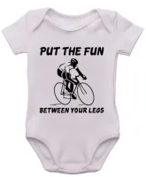 Body Bebê Infantil roupa criança bicicleta ciclismo bike esporte - Foto 3