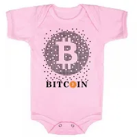Body Bebê Infantil roupa criança Bitcoin satoshi nakamoto - Foto 4