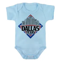 Body Bebê Infantil roupa criança Dallas Texas lembrança - Foto 2
