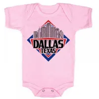 Body Bebê Infantil roupa criança Dallas Texas lembrança - Foto 4
