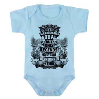 Body Bebê Infantil roupa criança Dezembro Aniversário Melhores nasceram - Foto 2