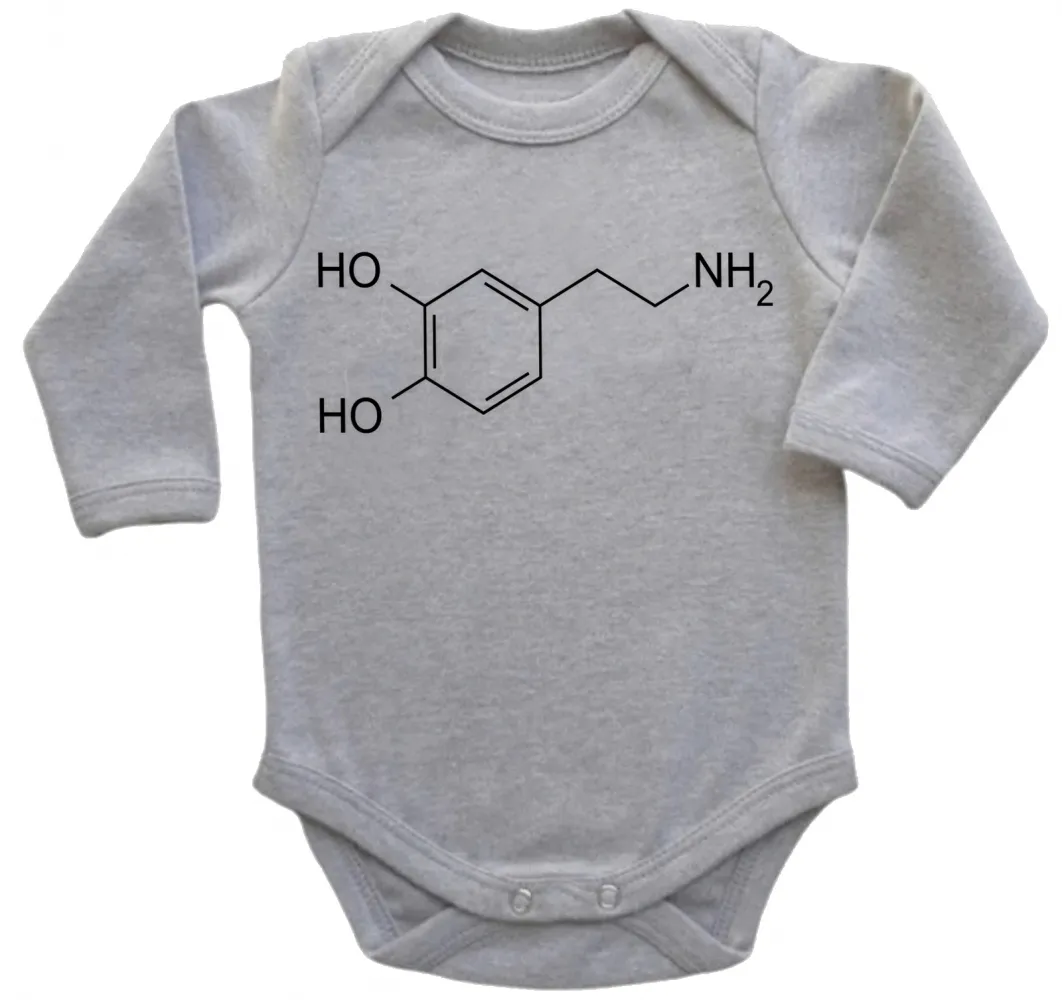 Body Bebê Infantil roupa criança Formula dopamina quimica