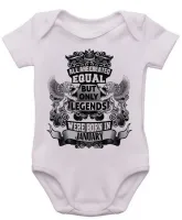 Body Bebê Infantil roupa criança Janeiro Aniversário Melhores nasceram - Foto 3