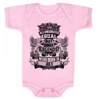 Body Bebê Infantil roupa criança Julho Aniversário Melhores nasceram - Foto 4