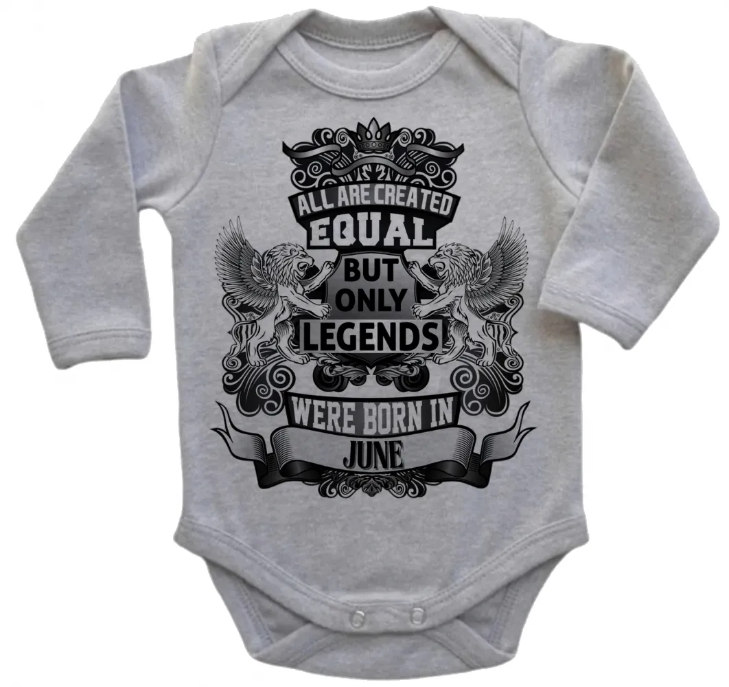 Body Bebê Infantil roupa criança Junho Aniversário Melhores nasceram