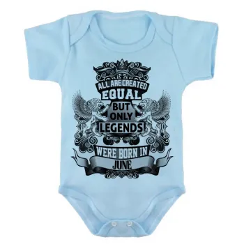 Body Bebê Infantil roupa criança Junho Aniversário Melhores nasceram - Foto 2