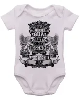 Body Bebê Infantil roupa criança Junho Aniversário Melhores nasceram - Foto 3