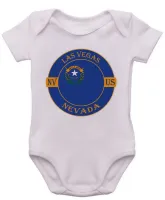 Body Bebê Infantil roupa criança Las vegas nevada lembrança - Foto 2