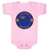 Body Bebê Infantil roupa criança Las vegas nevada lembrança - Foto 3