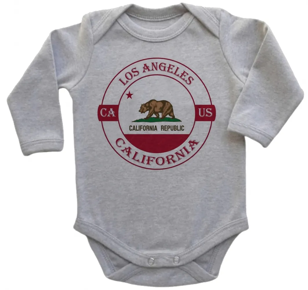 Body Bebê Infantil roupa criança Los Angeles California Lembrança