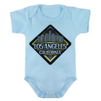 Body Bebê Infantil roupa criança Los Angeles city California Lembrança - Foto 2