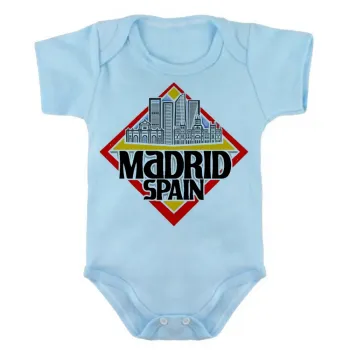Body Bebê Infantil roupa criança Madri Espanha Lembrança - Foto 2