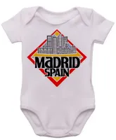 Body Bebê Infantil roupa criança Madri Espanha Lembrança - Foto 3