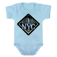 Body Bebê Infantil roupa criança New York city NY lembrança - Foto 2