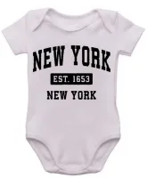 Body Bebê Infantil roupa criança New york nova iorque city - Foto 3