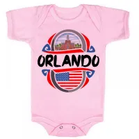 Body Bebê Infantil roupa criança Orlando Florida Estados unidos - Foto 4