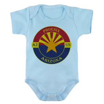 Body Bebê Infantil roupa criança Phoenix Arizona Lembrança - Foto 2