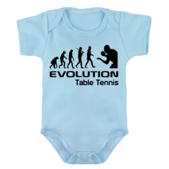 Body Bebê Infantil roupa criança Ping pong tenis de mesa jogador - Foto 2