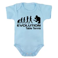 Body Bebê Infantil roupa criança Ping pong tenis de mesa jogador - Foto 2