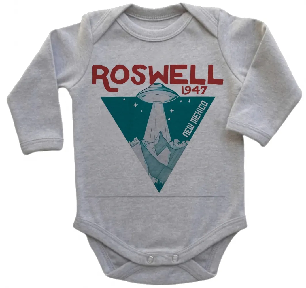 Body Bebê Infantil roupa criança Roswell area 51 alien et ovni venom Imagem