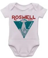 Body Bebê Infantil roupa criança Roswell area 51 alien et ovni venom - Foto 3