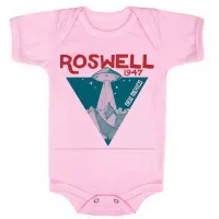 Body Bebê Infantil roupa criança Roswell area 51 alien et ovni venom - Foto 4