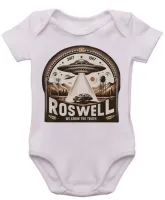 Body Bebê Infantil roupa criança roswell et area 51 varginha alien - Foto 3