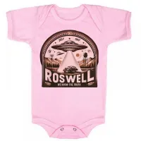 Body Bebê Infantil roupa criança roswell et area 51 varginha alien - Foto 4